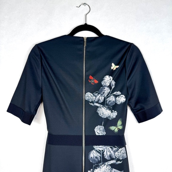 TED BAKER Niliano Narrnia Bodycon Dress - Sz 1 - Picture 9 of 16